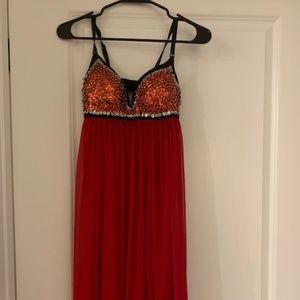 Sequin Top Party Dress